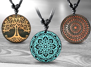 wood necklace,tribal wood pendant,wooden pendants,