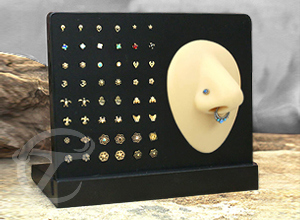 wooden jewelry display stands,nose-pin jewelry sta