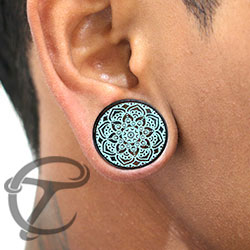 mandala ear-plugs