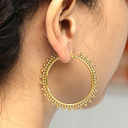 steel earrings