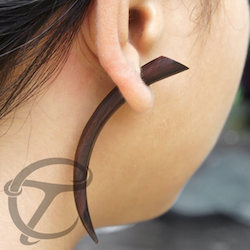 fake wood piercing