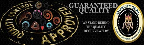 quality guaranty for organic jewelry