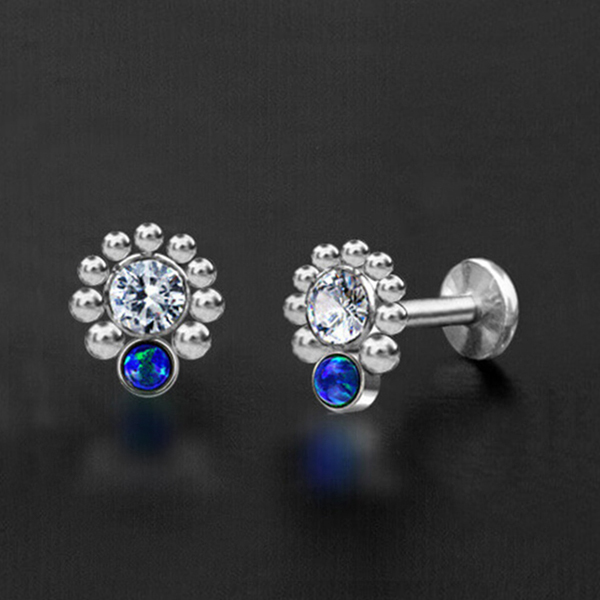 crystal labret piercing,labret piercing jewelry,wholesale body jewelry