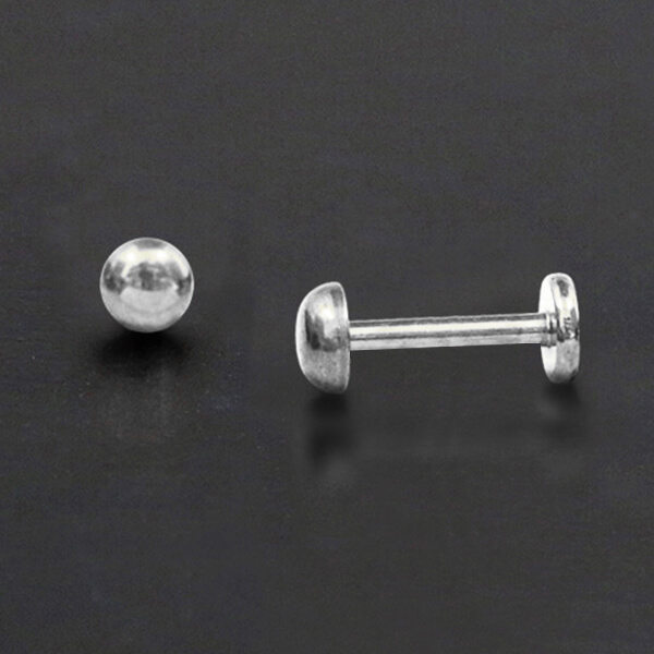 labret piercing jewelry,steel labret,tragus piercing,helix piercing,flat piercing,lip piercing