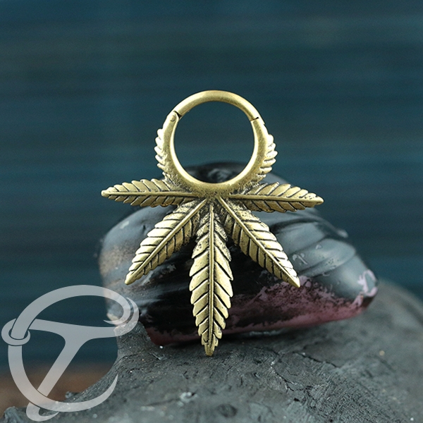 brass piercing clicker,brass body jewelry,white brass piercing,wholesale white brass jewelry