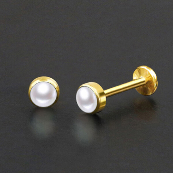 steel piercing labret,labret piercing,wholesale steel body jewelry