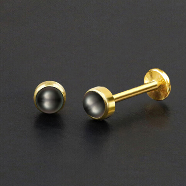 steel piercing labret,labret piercing,wholesale steel body jewelry