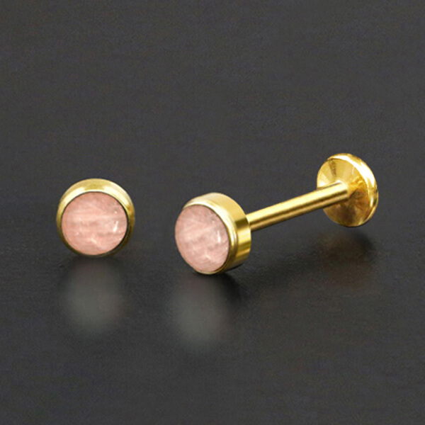 steel piercing labret,labret piercing,wholesale steel body jewelry