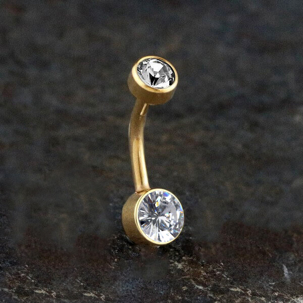 steel belly piercing,steel navel bar