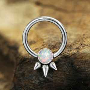 Steel Piercing Ball Closure Rings (BCR) 2 XR 201X OW