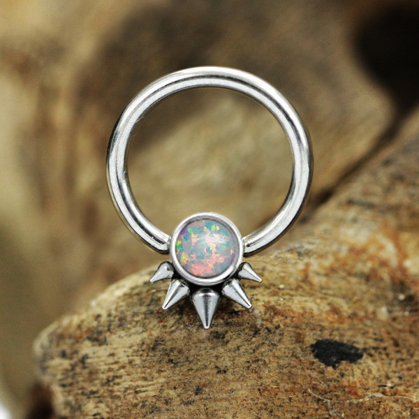 steel piercing,steam punk jewelry,316L steel BCR,wholesale steel body jewelry