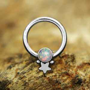 Steel Piercing Ball Closure Rings (BCR) 2 XR 205X OW
