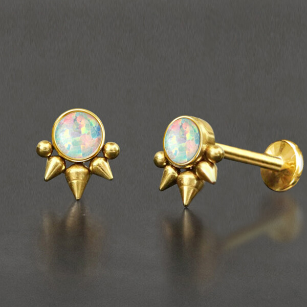 piercing clusters,steel jewelry,steel piercing labret,labret piercing,flat piercing,lobe piercing