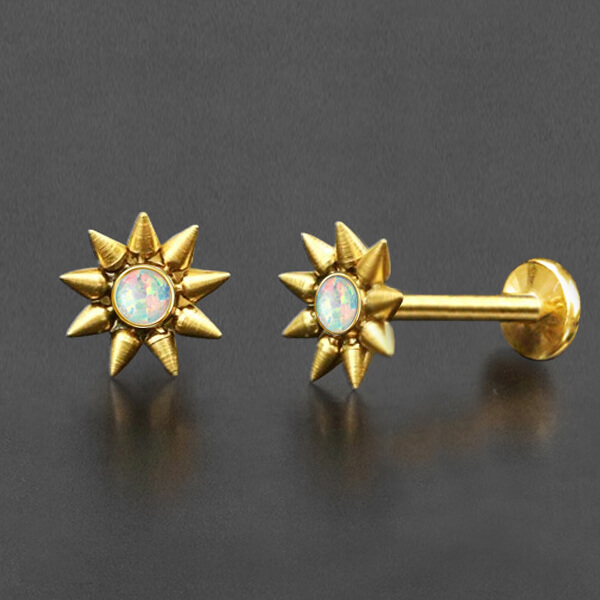 steel piercing labret,steel jewelry,labret piercing,wholesale steel body jewelry