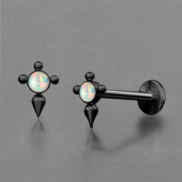 steel piercing labret,gothic jewelry,steel jewelry,labret piercing,tragus piercing,flat piercing