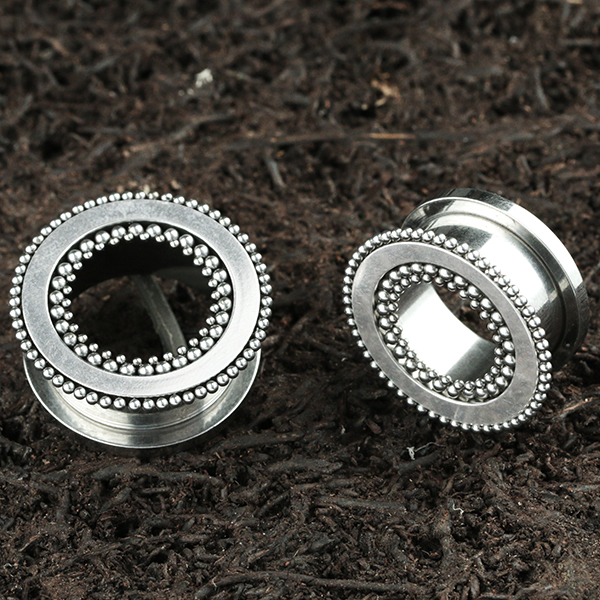 steel ear tunnel,steel flesh tunnel,steel body jewelry