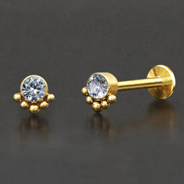 steel body piercing jewelry,labret piercing,tragus piercing,lip piercing jewelry,crystal labret,cluster piercing