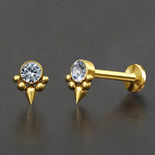 steel body piercing,punk jewelry,labret piercing,tragus piercing,lip piercing jewelry,crystal labret piercing