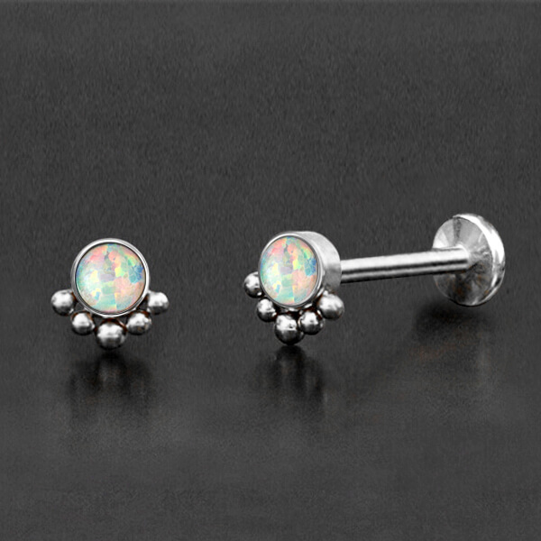 labret piercing,wholesale body piercing,steel piercing clusters,steel labret