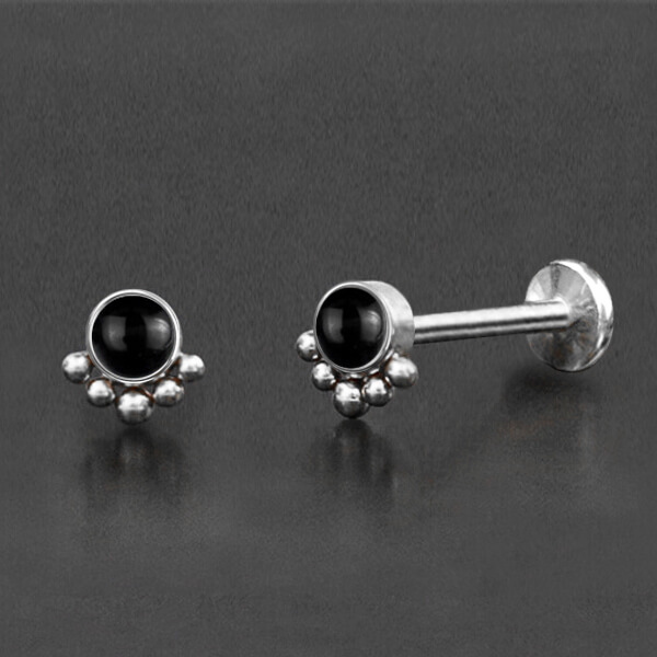 labret piercing,wholesale body piercing,steel piercing clusters,steel labret