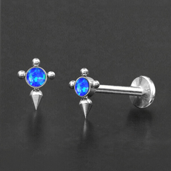 steel piercing labret,gothic jewelry,steel jewelry,labret piercing,tragus piercing,flat piercing
