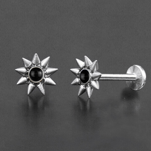 steel piercing labret,steel jewelry,labret piercing,wholesale steel body jewelry