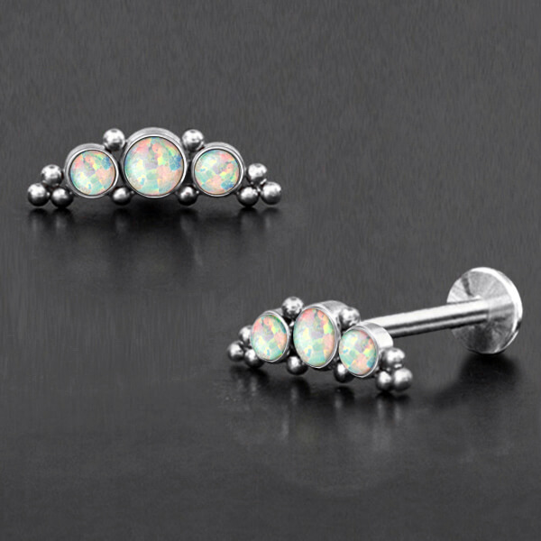 steel labret,helix piercing,flat piercing,labret piercing,wholesale steel body jewelry