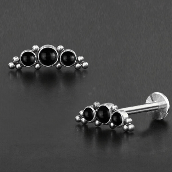 steel labret,helix piercing,flat piercing,labret piercing,wholesale steel body jewelry