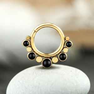 Steel Piercing Hinged Segment Rings XH 138G O