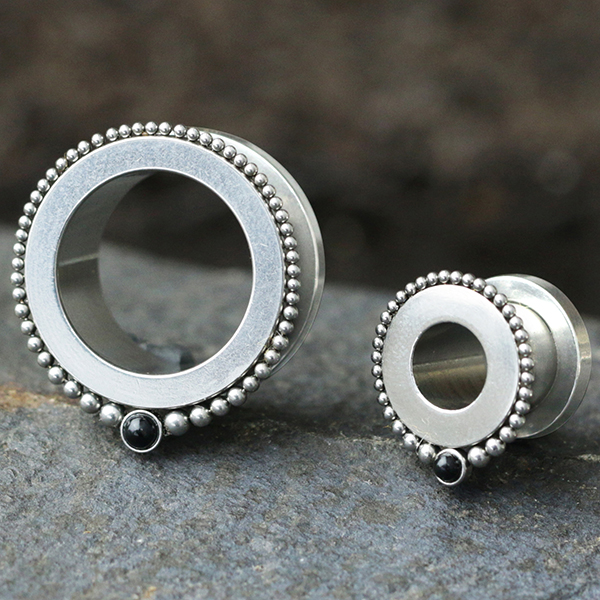 steel ear tunnel,steel jewelry,cluster piercing
