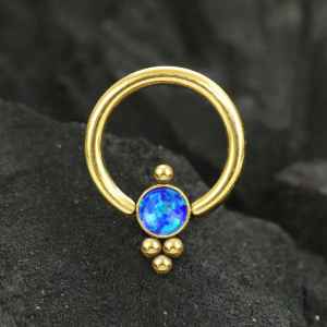 Steel Piercing Ball Closure Rings (BCR) 2 XR 200G OB