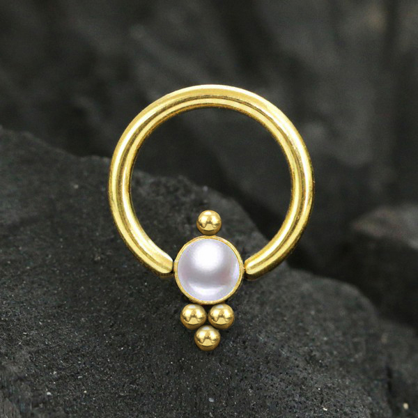 captive bead piercing,steel cluster piercing,conch piercing,snug piercing,septum piercing