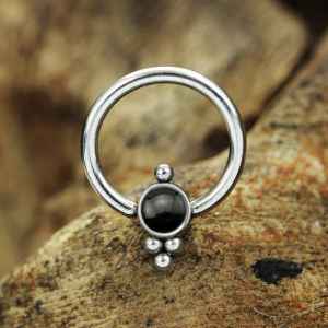 Steel Piercing Ball Closure Rings (BCR) 2 XR 200X O