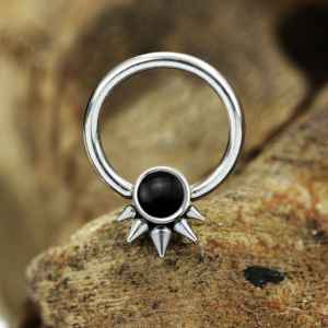 Steel Piercing Ball Closure Rings (BCR) 2 XR 202X O