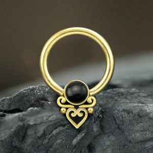 Steel Piercing Ball Closure Rings (BCR) 2 XR 204G O