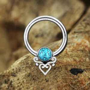 Steel Piercing Ball Closure Rings (BCR) 2 XR 204X TQ