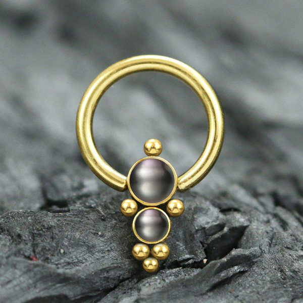 captive bead piercing,steel cluster piercing,conch piercing,snug piercing,septum piercing