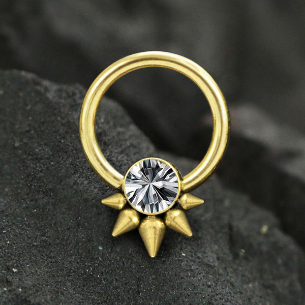 BCR piercing,steel jewelry,steel cluster piercing,captive bead ring,nose piercing,eyebrow piercing,ear piercing