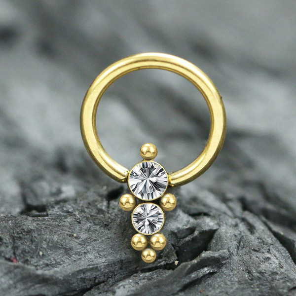 crystal BCR piercing,steel piercing balls,steel body jewelry,steel jewelry