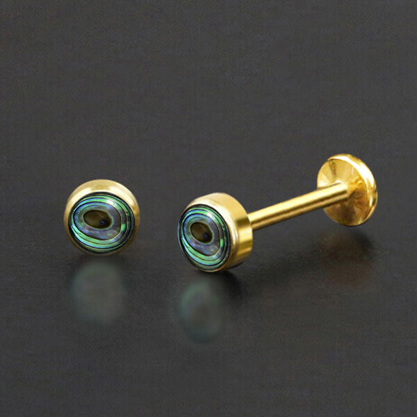 steel piercing labret,labret piercing,wholesale steel body jewelry