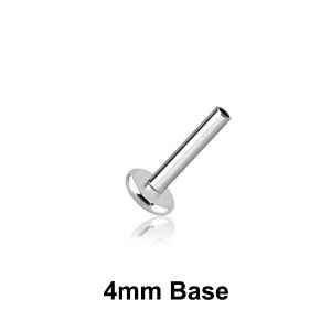 Threadless Piercing Titanium Posts ZTLX