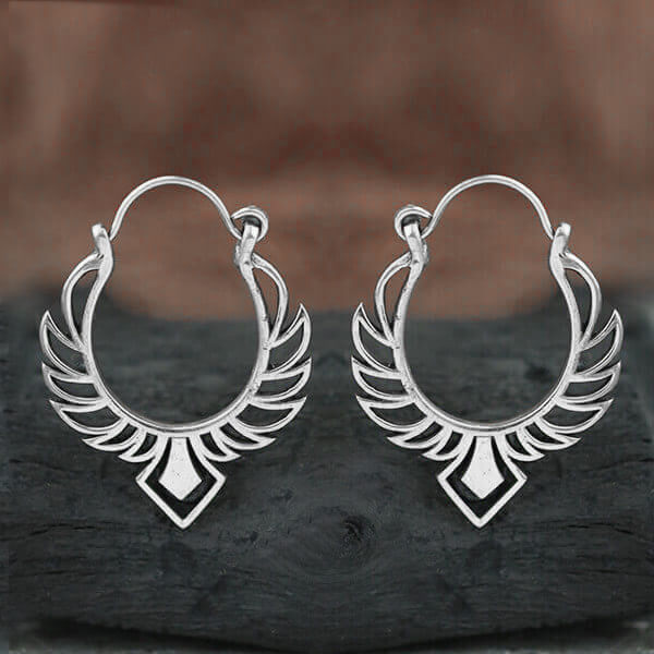 angel jewelry,white brass earring,wholesale white brass jewelry,wholesale brass jewelry
