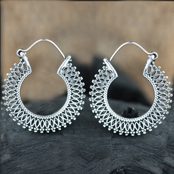 tribal brass jewelry,white brass earrings,tribal brass earrings,wholesale brass jewelry