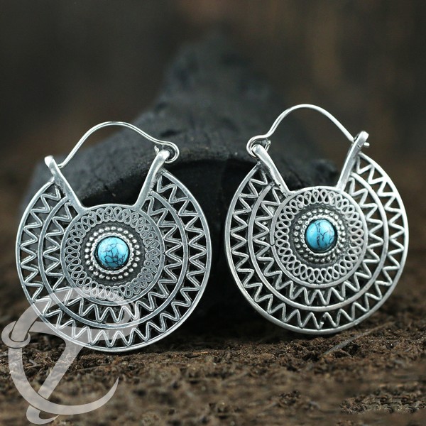 brass jewelry designs,white brass earring,tribal earring