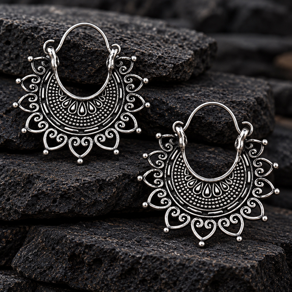white brass earring,white brass jewelry,wholesale brass jewelry,white brass earrings,ethnic brass jewelry