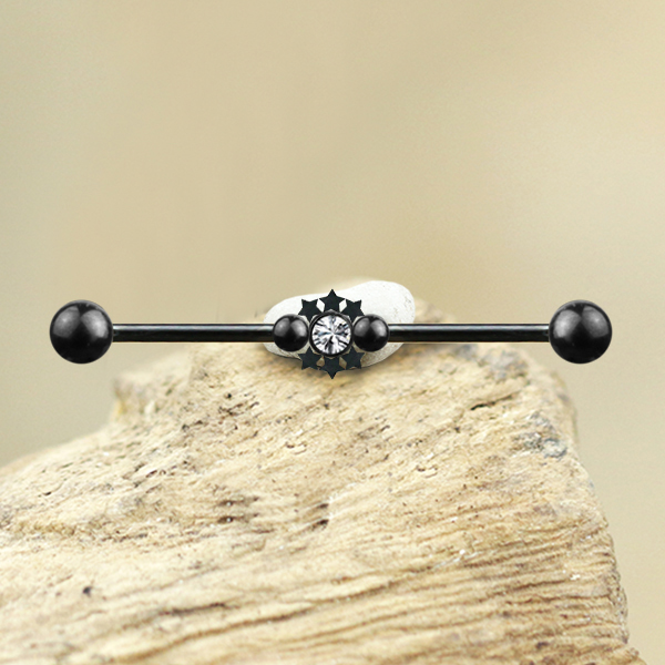 industrial piercing barbellv industrial piercing,scaffold piercing,wholesale steel body jewelry
