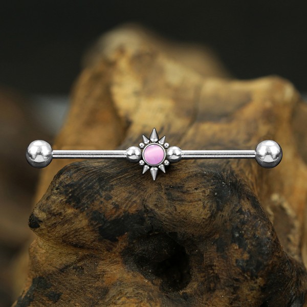 steel piercing,industrial steel barbell,construction piercing,wholesale steel body jewelry