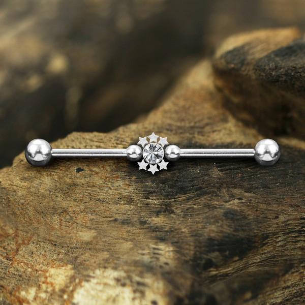 industrial piercing barbellv industrial piercing,scaffold piercing,wholesale steel body jewelry