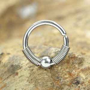 Steel Piercing Seamless Rings XG 142X