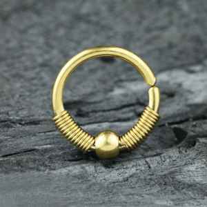 Steel Piercing Seamless Rings XG 142G